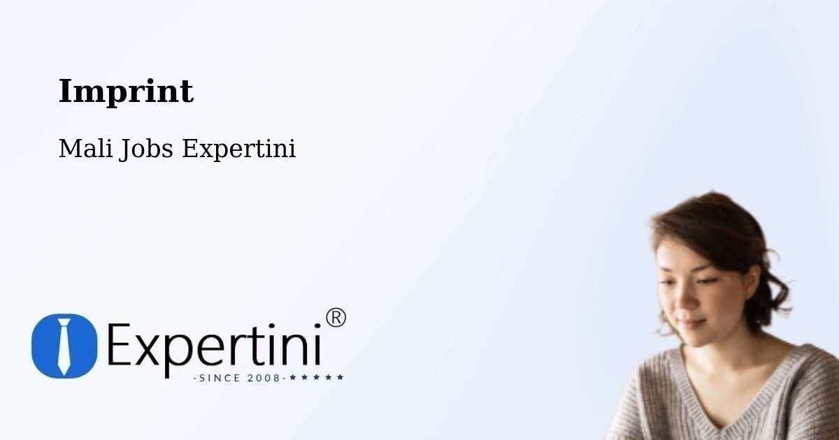 Imprint – Dire - Mali Jobs Expertini