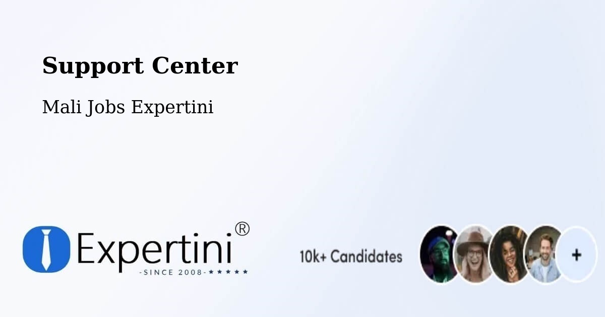 Support Services – Dire - Mali Jobs Expertini
